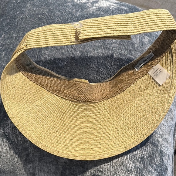 Croft & Barrow Tan Sun Visor Hat - Picture 5 of 5